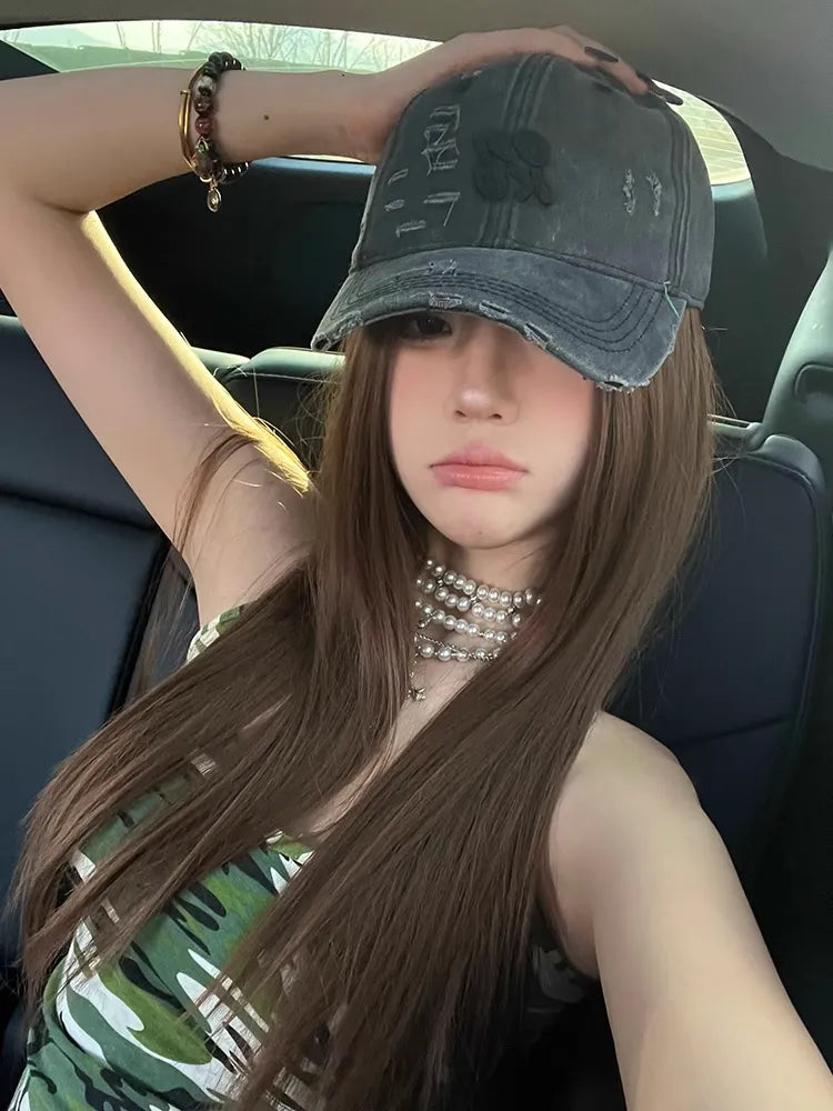 グランジダメージ ヴィンテージキャップ NOCTONE