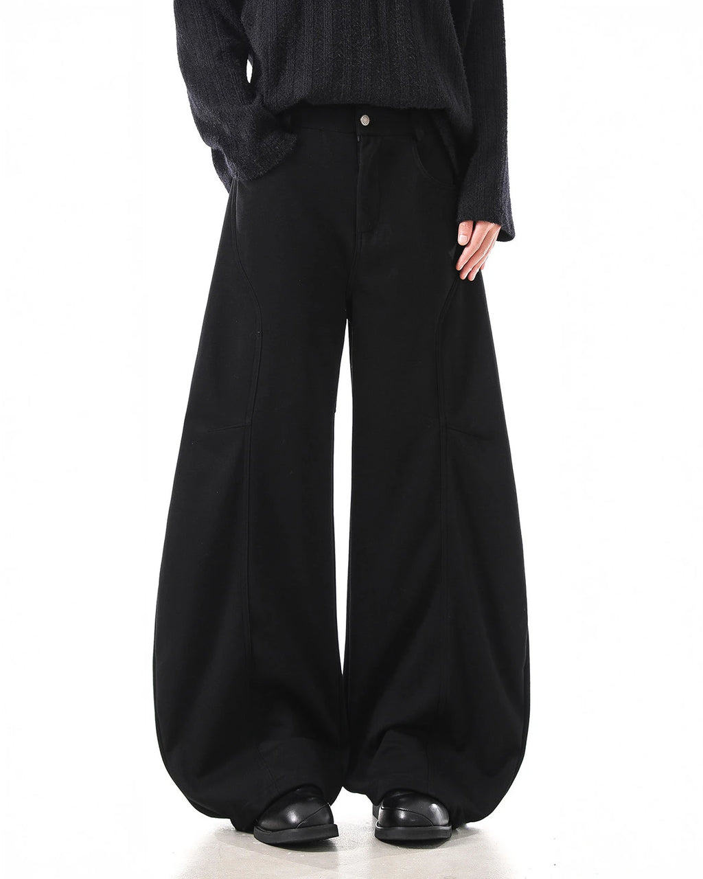 Ash Tapered Deconstructed Pants