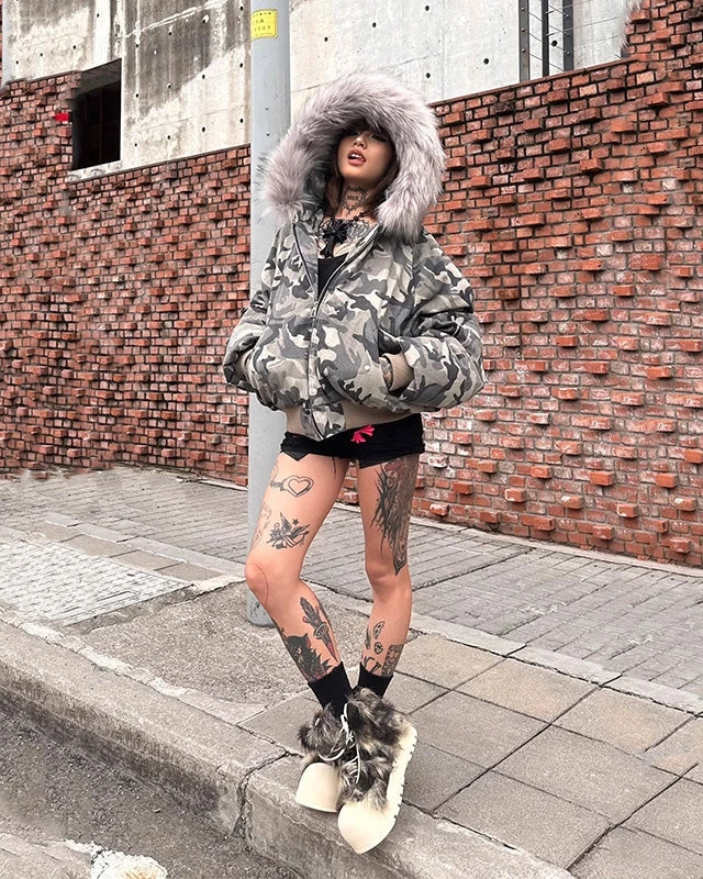 エッジィカモショートジャケット NOCTONE