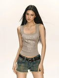 デコルテレース・ロゴリブトップ NOCTONE