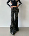 Camo Flare Work Jeans