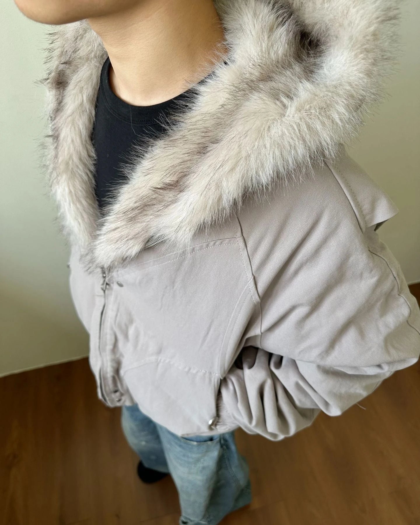 ヴィンテージライクファー ジャケット NOCTONE